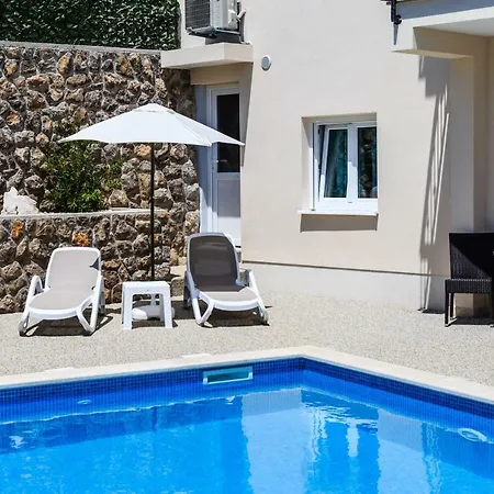 Two Angels With Swimming Pool, - Opatija